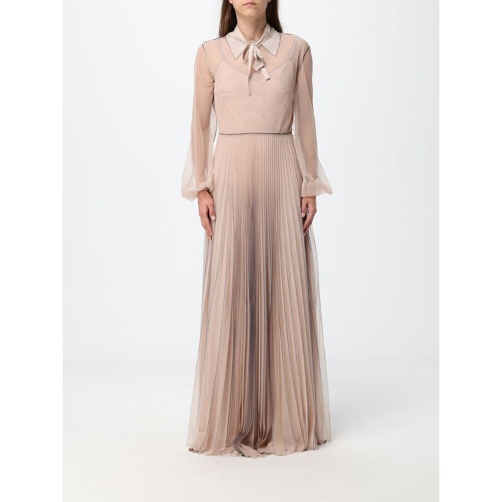 Fabiana Filippi Dress Woman Beige